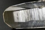 Striated Colombian Quartz Crystal - Peña Blanca Mine #330446-1